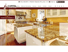 Tablet Screenshot of capitoldesignbuild.com